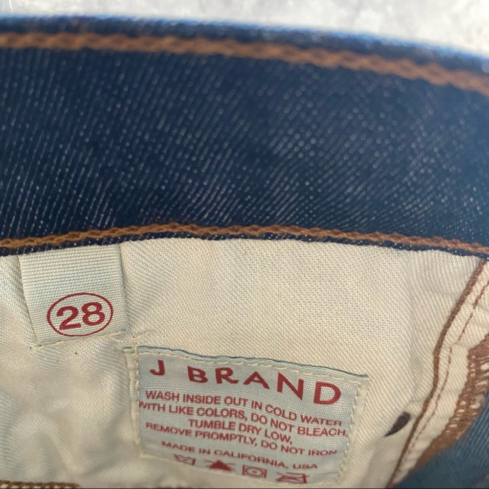 🌈 SOLD 🌈 J BRAND Low rise pencil leg high tide - Picture 4 of 6